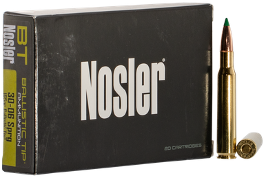 Nosler 30-06 Ammunition 40043 165 Grain Ballistic Tip 20 Rounds