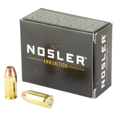 Nosler Assured Stopping Power 45ACP 185 Grain Jacketed Hollow Point - 20 Round Box