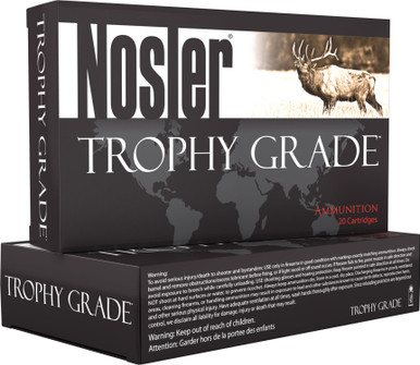 Nosler 7mm Rem Mag Ammunition 60033 140 Grain AB Soft Point 20 Rounds