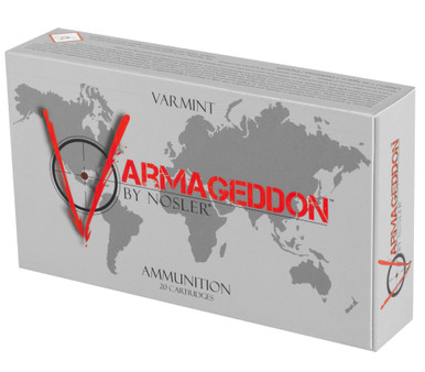 Nosler 22-250 Rem Ammunition 65155 Varmageddon 55 Grain Ballistic Tip 20 Rounds