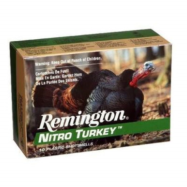 Remington 12 Gauge Ammunition Nitro Turkey NT12354 3-1/2" 2oz #4 1300FPS 10 rounds