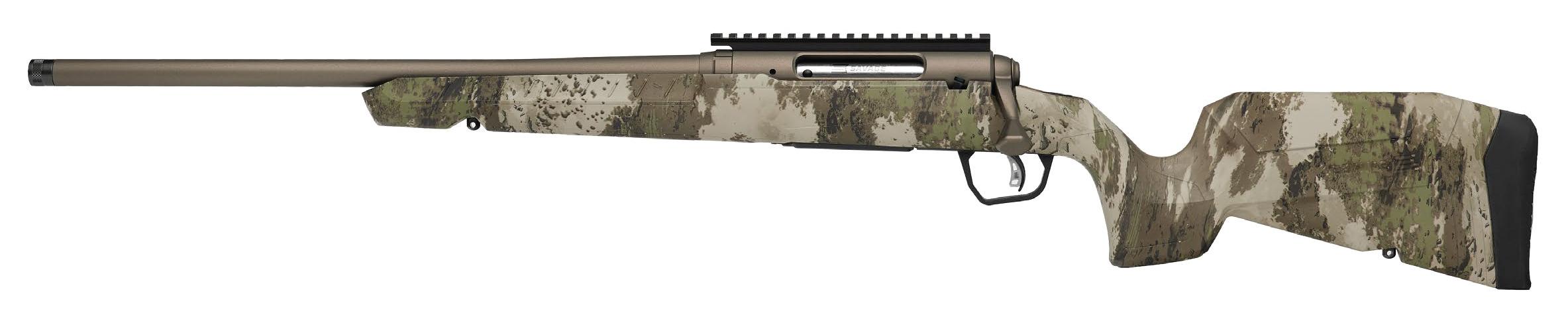 Savage Arms Axis 2 Pro Woodland Bolt Action Rifle 32298, 25-06 Rem, 20", Left Hand, Woodland Camo Stock, 4 Rds