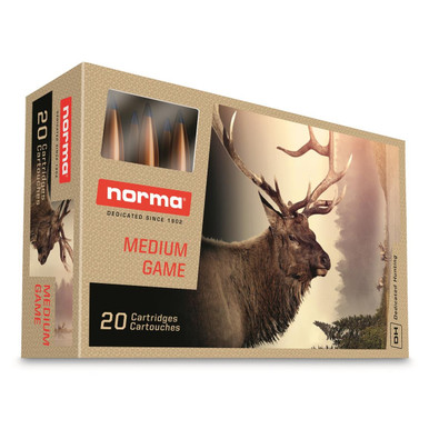 Norma Bond Strike 6.5mm Creedmoor Ammunition NORMA20166392 143 Grain Ballistic Tip 20 Rounds
