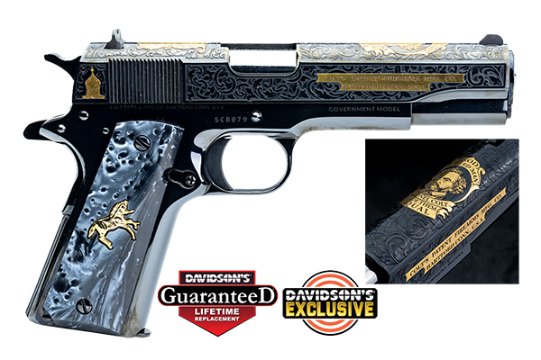 Colt 1911 Custom Samuel Colt Davidson's Exclusive 45 ACP O1911C-SCB