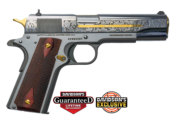 Colt 1911 Heritage 38 Super Stainless Steel Engraved O1911C-SS38-DHM