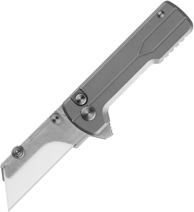 Olight Oknife Otacle U1 Ti Titanium Button Lock Utility Knife with Ceramic Blade