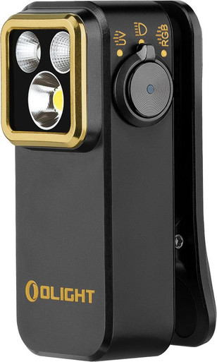 Olight Oclip Pro S Multifunctional EDC Clip Flashlight - Black