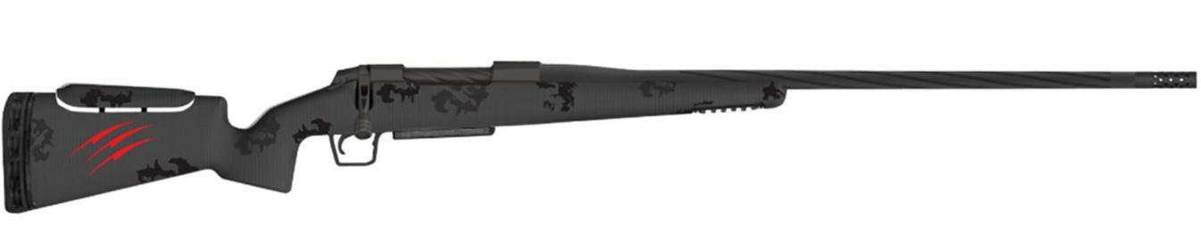 Fierce Twisted Rival FP Bolt Action Rifle FRFP68WES22BBO, 6.8 Western, 22" Threaded Steel Barrel, Blackout Camo Carbon Stock, 3 Rds