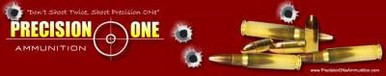 Precision One 300 AAC BLACKOUT Ammunition 150 grain Full Metal Jacket REMAN 20 rounds old