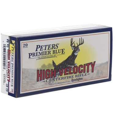 Peter's Premium Blue 444 Marlin Ammunition P444M 240 Grain Core-Lokt Semi-Jacketed Soft Point 20 Rounds
