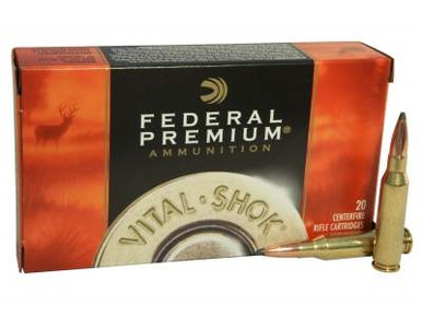 Federal 7mm-08 Ammunition Vital-Shok P708A 140 Grain Nosler Partition 20 rounds