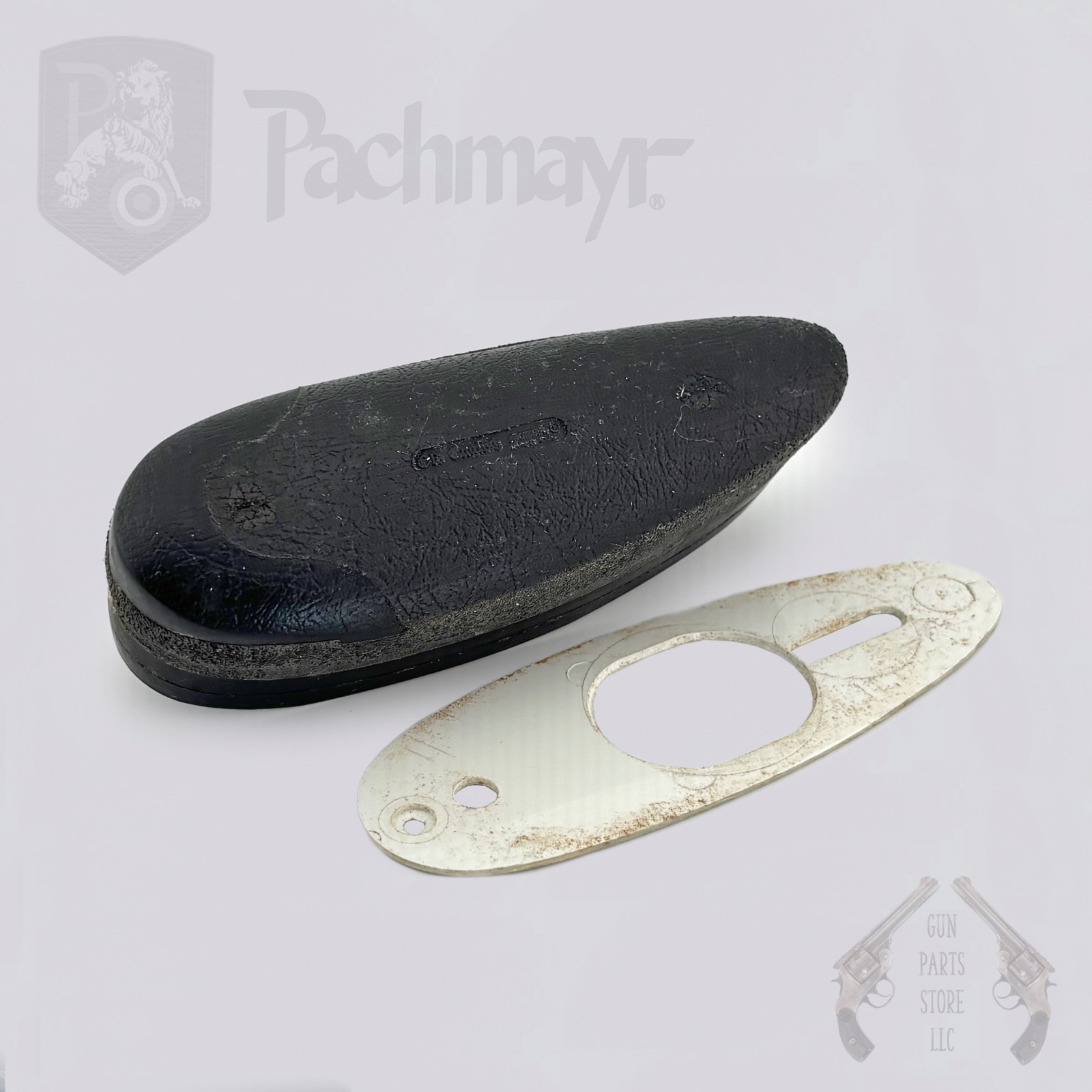 PACHMAYR Old English Recoil Pad w/ Spacers – Previously Fitted – 4-3/8" x 1-5/8"