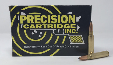 Precision Cartridge 7.35X51 Carcano Ammunition PC735X51 128 Grain Soft Point 20 Rounds