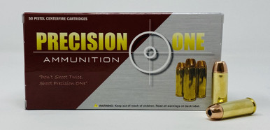 Precision One 45 Colt Ammunition PONE580 300 Grain XTP Hollow Point 50 Rounds