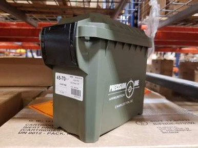 Precision One 45-70 Ammunition PONE876 300 Grain Hollow Point Mini Can of 100 Rounds