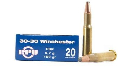 Prvi PPU 30-30 Win Ammunition PP331 150 Grain Flat Soft Point 20 Rounds