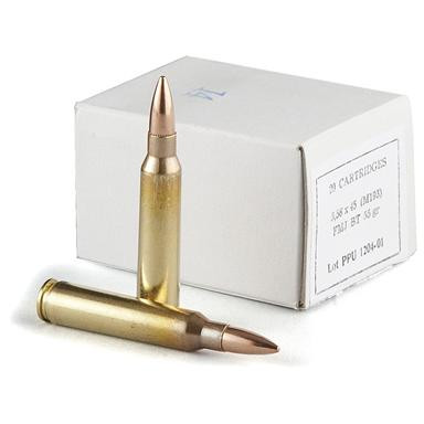 Prvi PPU 5.56x45 M193 Ammunition PPN5561B 55 Grain Full Metal Jacket Boat Tail Case of 1000 Rounds