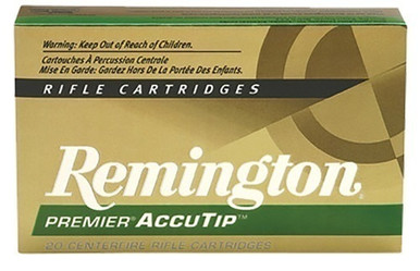 Remington 22 Hornet Ammunition AccuTip PRA22HNA 35 Grain AccuTip-V 50 Rounds