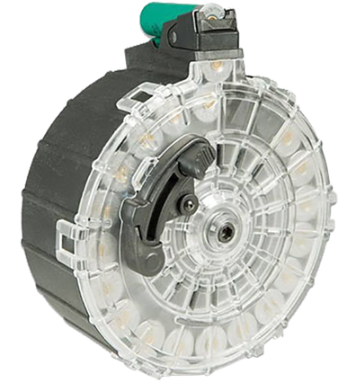 ProMag Saiga 12 Gauge Drum Magazine 20 Rounder SAIA6 (Black)