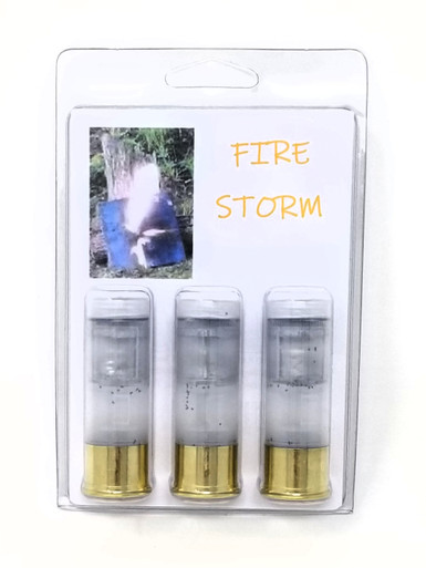 Paraklese Technologies 12 Gauge Ammunition 2-3/4” Firestorm 3 Rounds