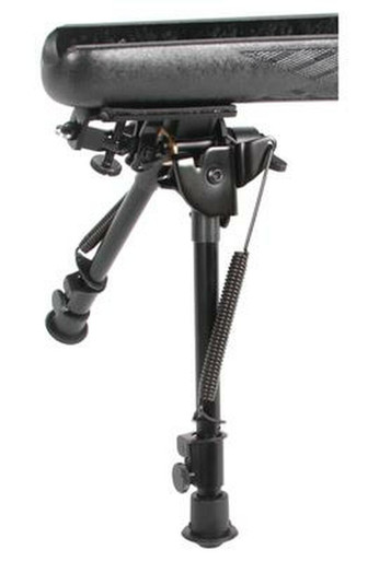 Champion Targets 40635 Pivot Traverse Bipod W/Cant 6-9" Black Metal