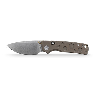 Vosteed Porcupine TiSlim A4807 Premium S90V EDC Knife – Antique Brass