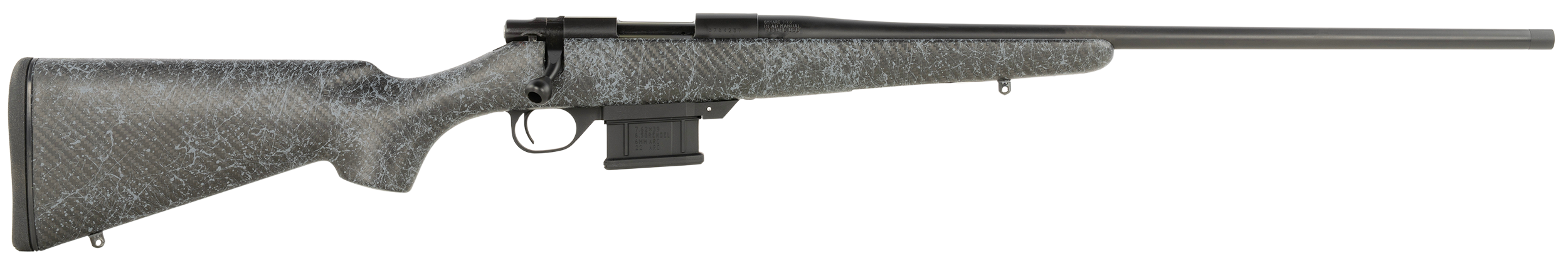 Howa 1500 Carbon Stalker Rifle HCBN65GGW, 6.5 Grendel, 22", Stock, 5 Rds