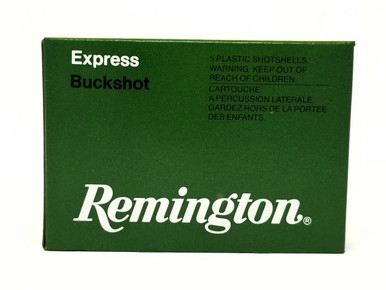 Remington 20 Gauge Ammunition Express 20B3 2-3/4” 3 Buck 20 Pellets 1220fps 5 Rounds