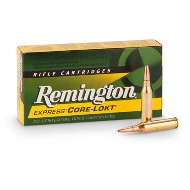 Remington 308 Winchester Ammunition Core-Lokt R308W3 180 Grain Point Soft Point 20 rounds