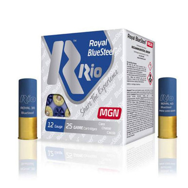 Rio Royal Blue Steel 12 Gauge Ammunition RBSM40BBCASE 3" 1-3/8 oz BB Shot CASE 250 Rounds