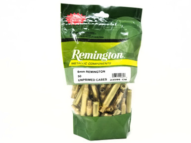 Remington 6mm New ReloadingBrass RC6MMR 23086Brass 50 Pieces