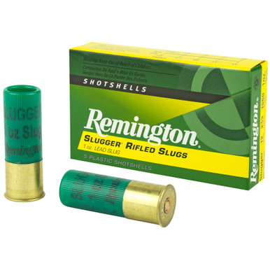 Remington Slugger 12 Gauge 2.75" 1oz Rifled Slug - 5 Round Box