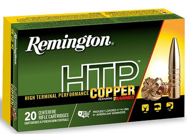 Remington 6.5 Creedmoor Ammunition RHTP65CR 120 Grain TSX Lead Free Hollow Point 20 Rounds