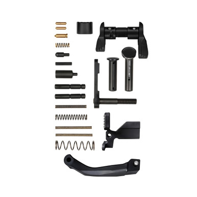 Rise Armament Premium AR15 Lower Parts Kit - Black