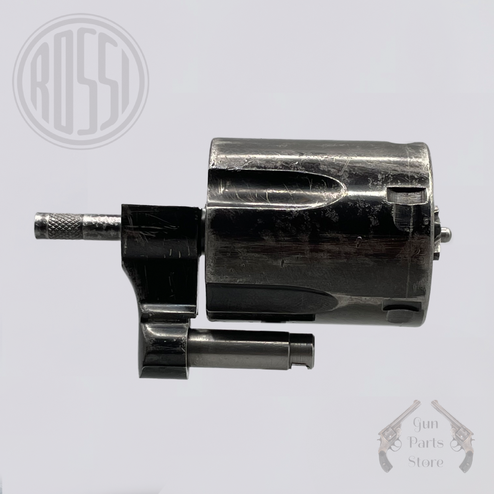 ROSSI Model 68 Cylinder & Yoke Assy – New style Yoke & LH Extractor – .38 Spl