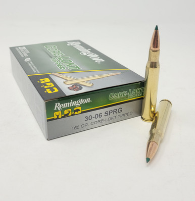 Remington Core-Lokt 30-06 Ammunition RT3006B 165Grain Ballistic Tip 20 Rounds
