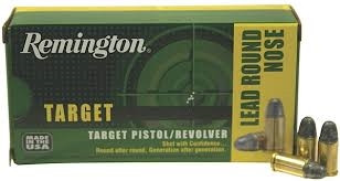 Remington 38 Special Ammunition RTG38S5 158 Grain Lead Round Nose 50 rounds