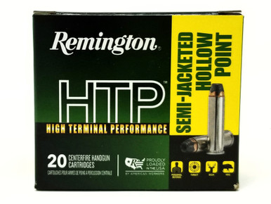 Remington 357 Mag Ammunition HTP RTP357M2A 158 Grain Semi-Jacketed Hollow Point 20 Rounds