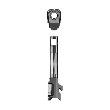 Radian Weapons Afterburner + Ramjet Glock 43X Black DLC - R0859