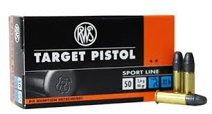 RWS Target Pistol 22LR BRICK 40gr LRN 500 rounds
