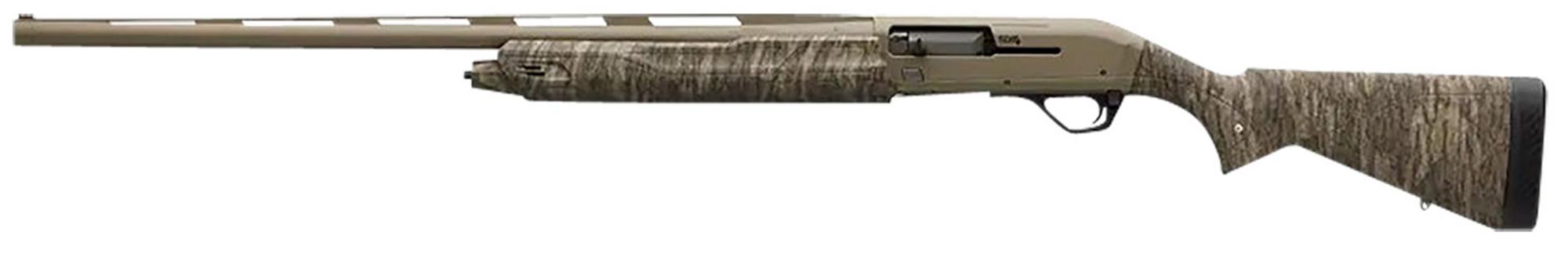 Winchester Repeating Arms SX4 Hybrid Hunter Shotgun 511311291, 12 Gauge, 26", 3.5" Chmbr, FDE Cerakote Barrel/Rec, Mossy Oak Bottomland Furniture, TruGlo Fiber Optic Sight, Left Hand