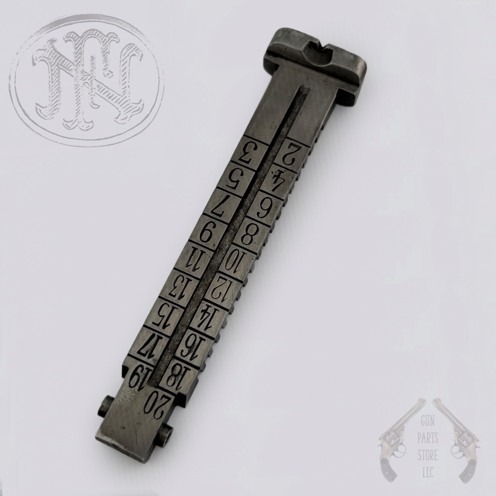 Rear Sight Leaf – FN Mauser Model 24 & Model 30 – Two Sided
