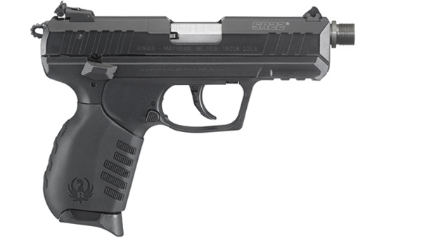 Ruger SR22 .22LR 3.5" Threaded Barrel Lightweight Double-Action Semi-Automatic Pistol #3604