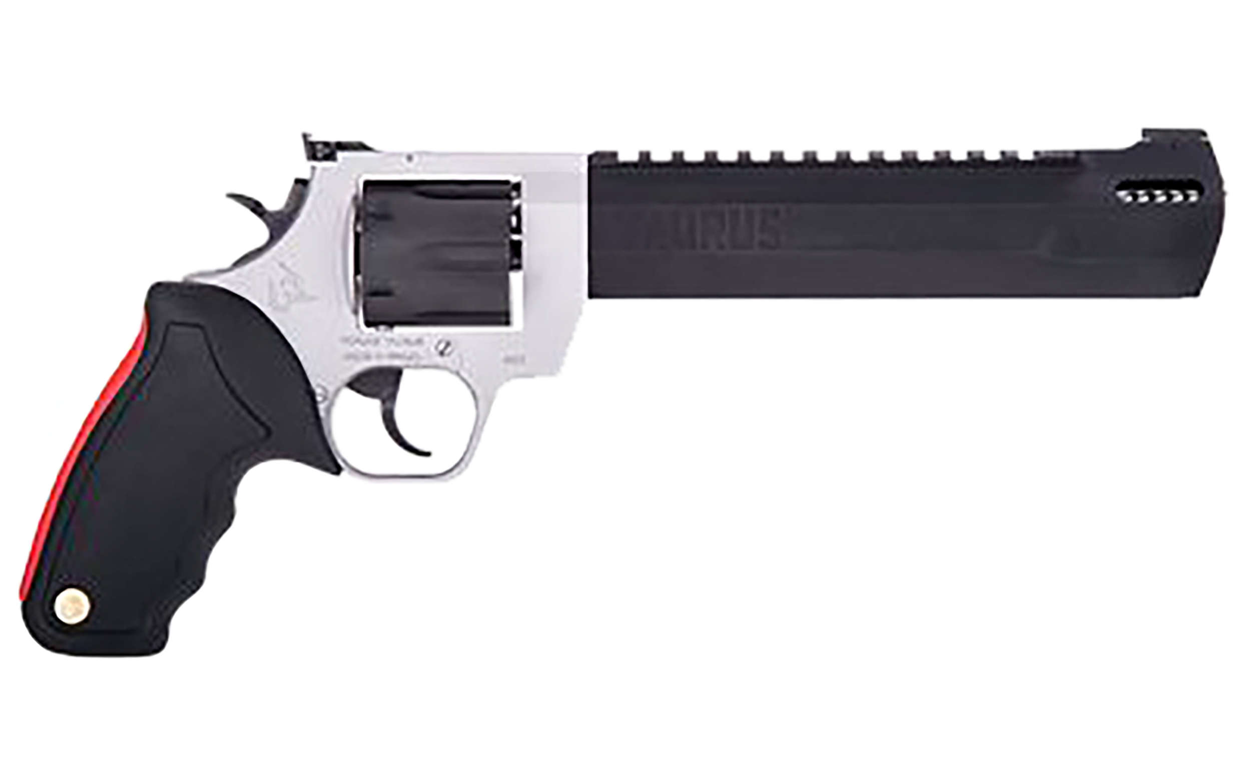 Taurus Raging Hunter Revolver 2500105RH, 500 S&W Mag, 10", Black Rubber Grips, Matte Black Finish, 5rd