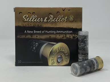 Sellier & Bellot 12 Gauge Ammunition SB12BSE 2-3/4" 00 Buck 12 Pellets 1200 fps 10 rounds