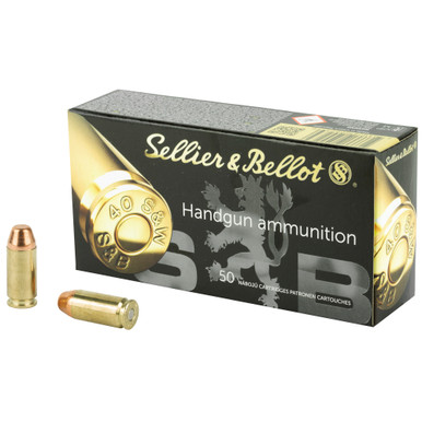 Sellier & Bellot 40S&W 180 Grain Full Metal Jacket - 50 Round Box