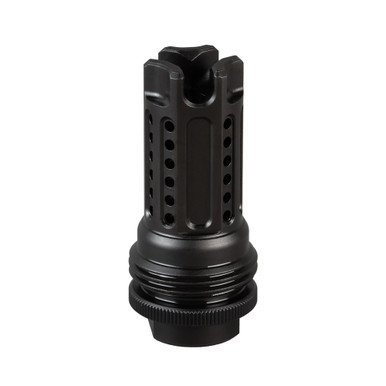 SilencerCo ASR RCB Compensator - 223 Remington/556NATO, Black Nitride Finish
