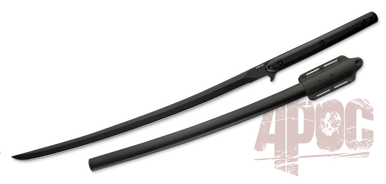 APOC Atrim Survival Katana - 36.5" OAL, 23.5" 9260 Steel Blade, Black G10 Handles