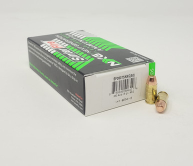SinterFire 380 Auto Ammunition Lead Free SF38075NXG 75 Grain NXG Full Metal Jacket 50 Rounds