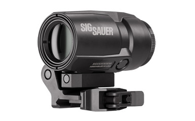 Sig Sauer JULIET3T-AMR Micro 3x Magnifier - Quick Flip to the side Mount, Black